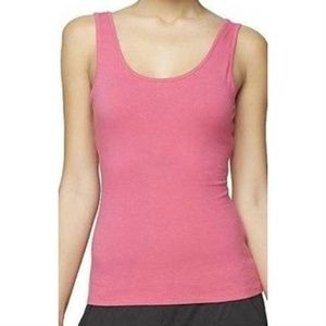 Womens Tank Top Nicki Minaj Pink X-Large Cutout Crisscross Back Shirt Sleeveless